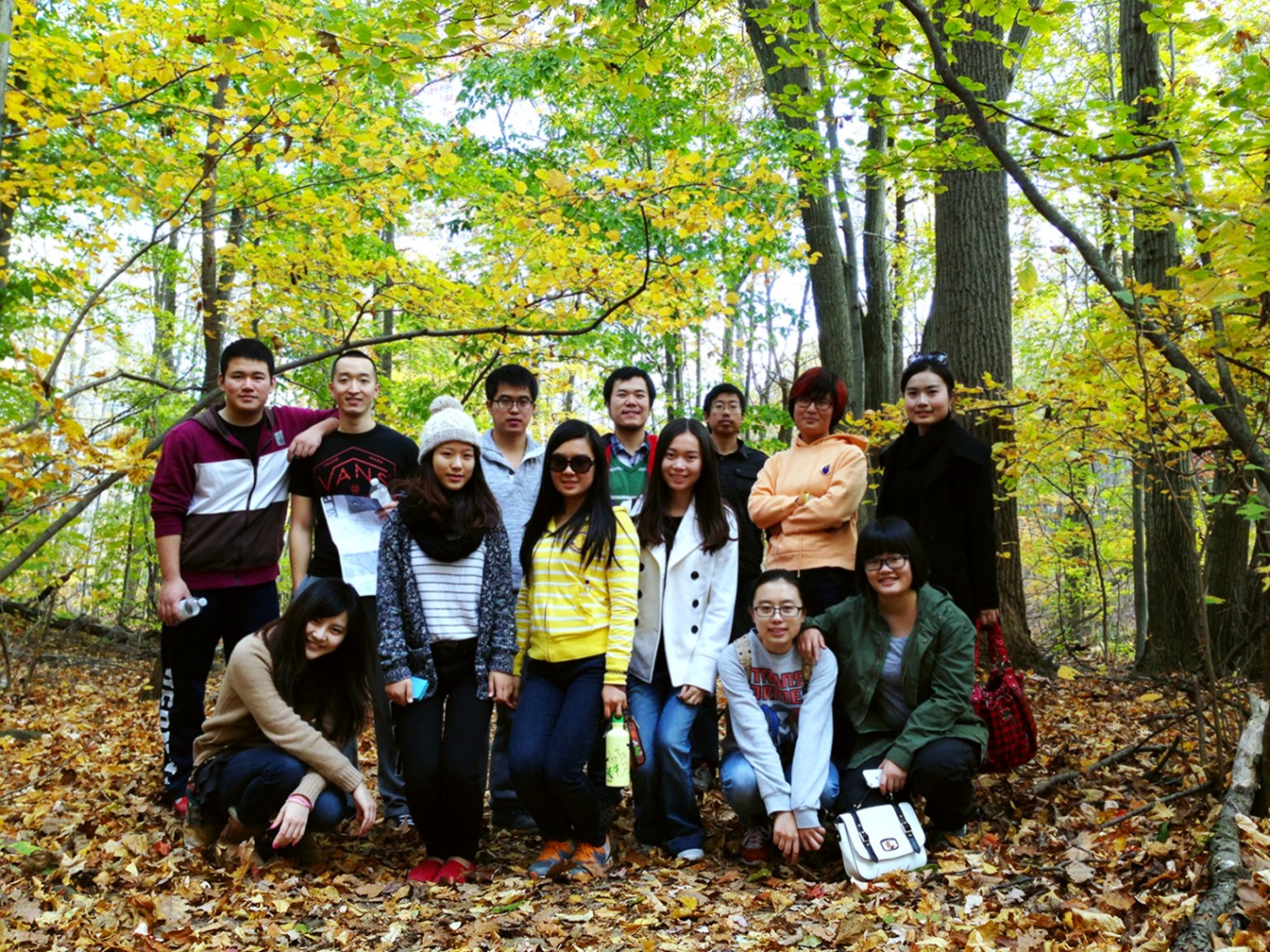 UConn CSSA 2013 秋季学期部分成员秋游暨团队建设